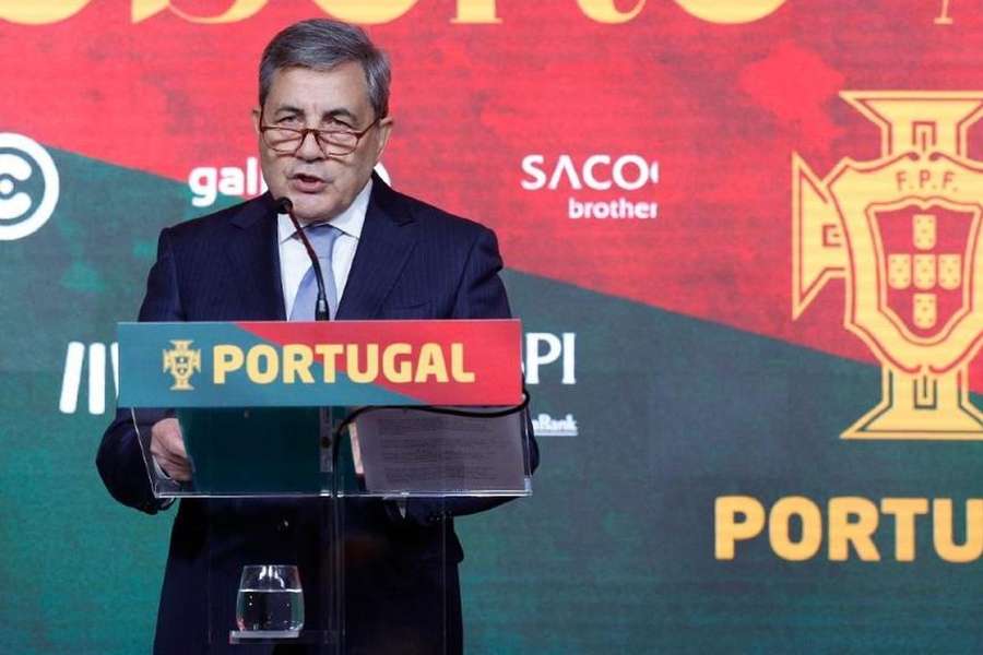 Fernando Gomes, presidente da Federação Portuguesa de Futebol