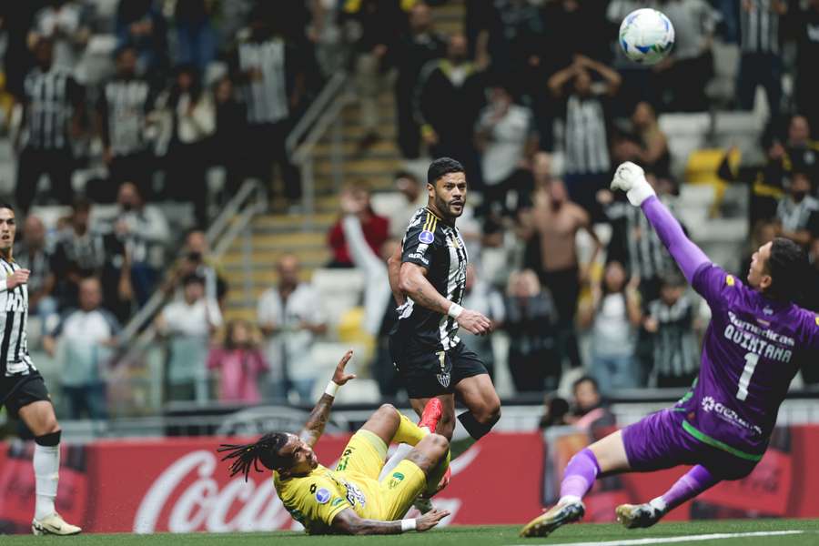 O Atlético-MG perdeu muitos gols no tempo normal