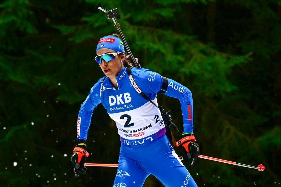 Lisa Vittozzi en février 2024.