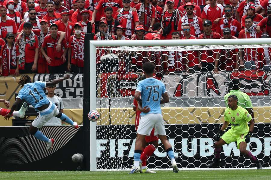Jeremy Doku scores City's second Jeremy Doku scores City's second