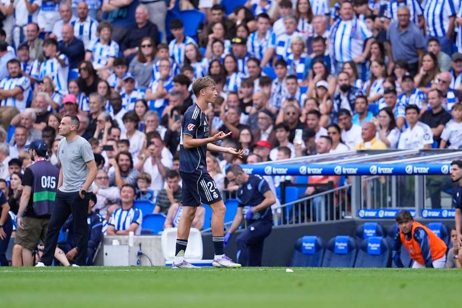 Huijsen foi expulso diante da Real Sociedad
