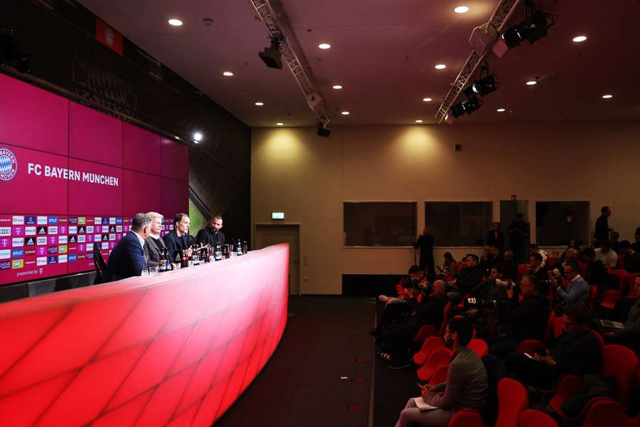 Thomas Tuchel is unveiled to the press at Bayern Munich