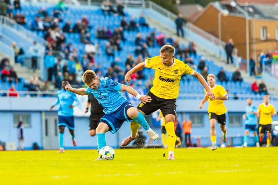 Zbrojovka vyhrála v Ústí rozdílem jediné branky, kterou zapsal Patrik Čavoš.