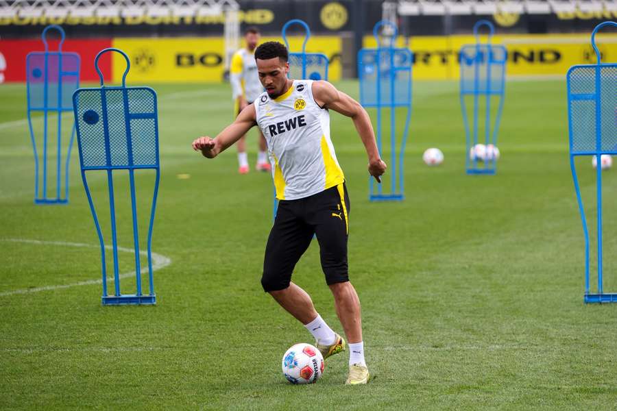 Nmecha im Training des BVB