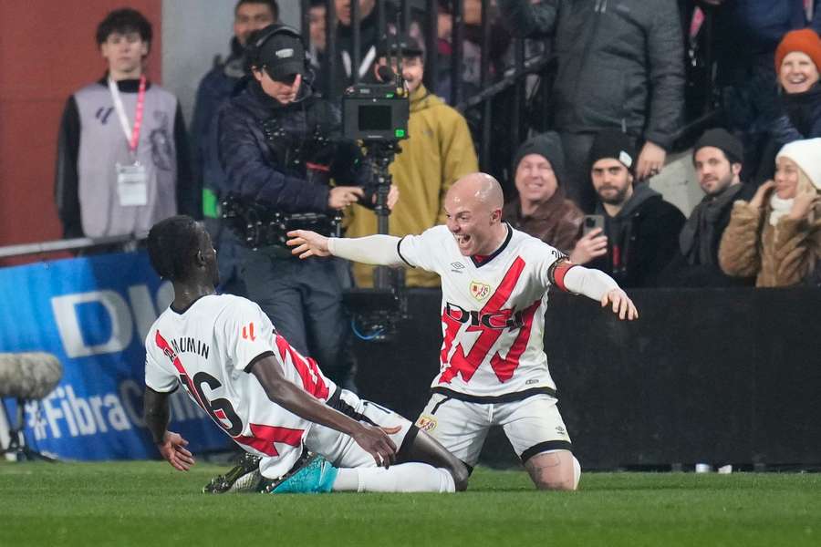 Mumin marcou um dos gols do Rayo no confronto