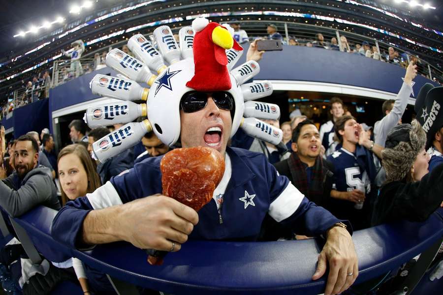 Thanksgiving: Cowboys verslaan divisiegenoot Giants, Vikings hebben moeite met Patriots