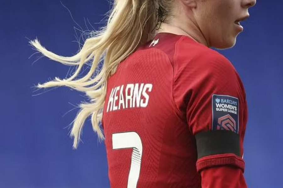 Missy Bo Kearns, star de Liverpool, porte l'écusson de la WSL.