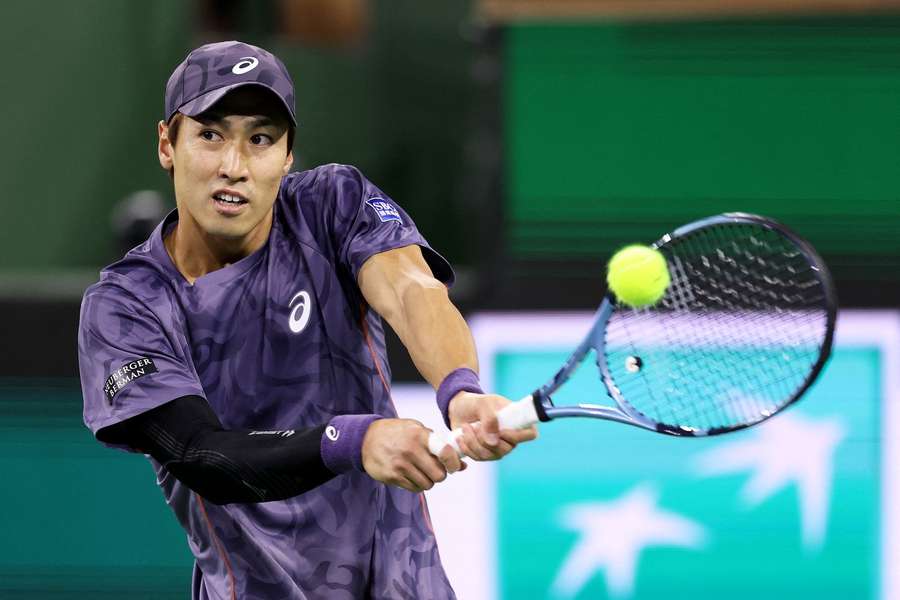 A zebra: Watanuki já eliminou três top 20 em Indian Wells