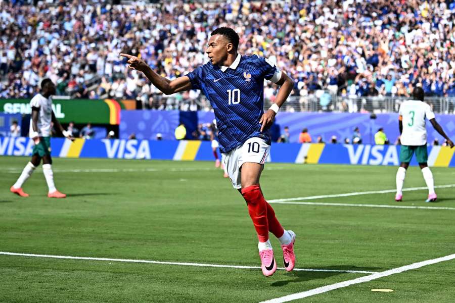 Mbappe became France's record goal scorer against Senegal Mbappe became France's record goal scorer against Senegal