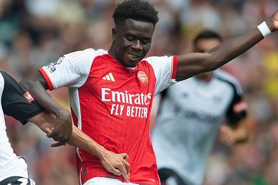 Arsenal captain Odegaard: Saka has no roof