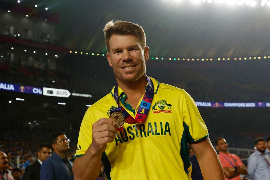 Warner hit 32 runs off 20 balls in the opening win over New Zealand