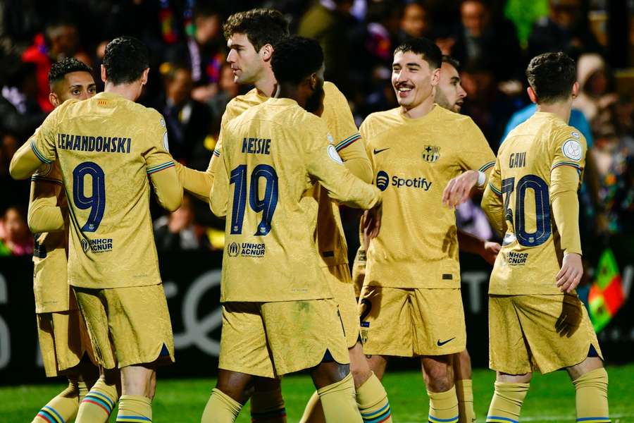 Deux buts de Lewandowski et le Barca bat Ceuta en Copa del Rey (5-0)