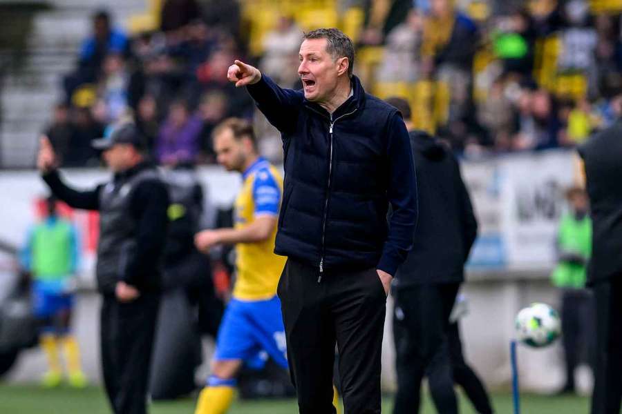 Trenér Sparty Brian Priske. Trenér Sparty Brian Priske.