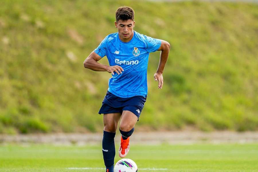Martim Cunha nos treinos do FC Porto Martim Cunha nos treinos do FC Porto