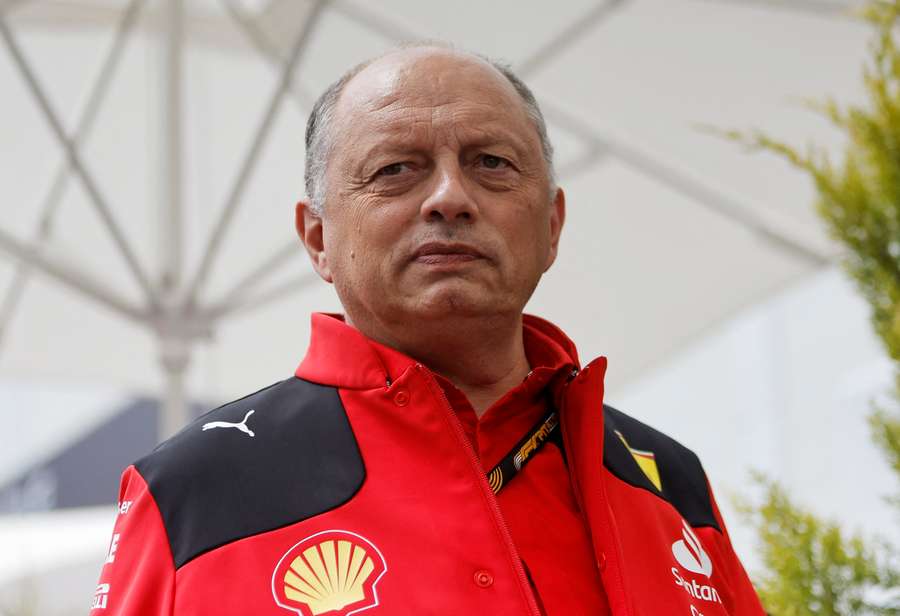 Fred Vasseur is the principal at Ferrari