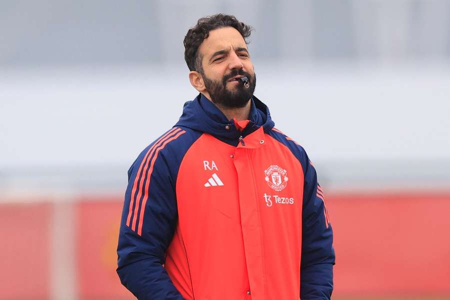 Ruben Amorim, treinador do Manchester United