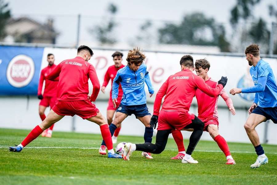FC Porto disputou particular com o Felgueiras