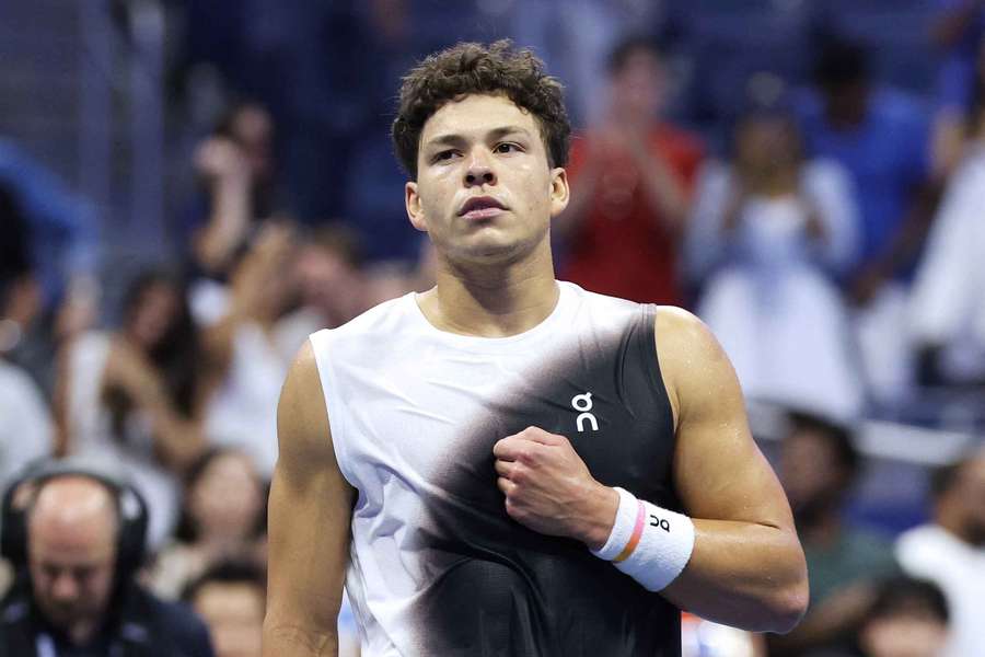 Shelton à l'US Open. Shelton à l'US Open.