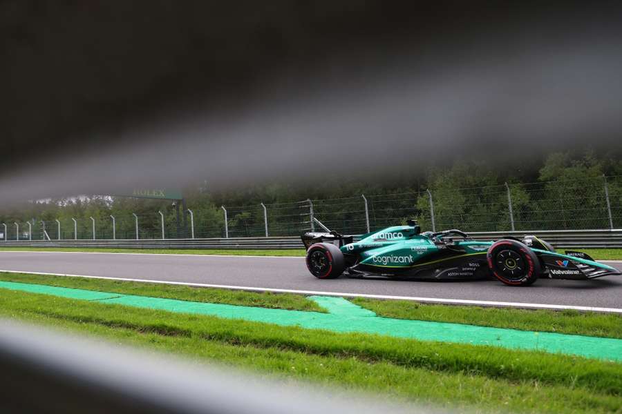 Aston Martin have fallen behind Mercedes