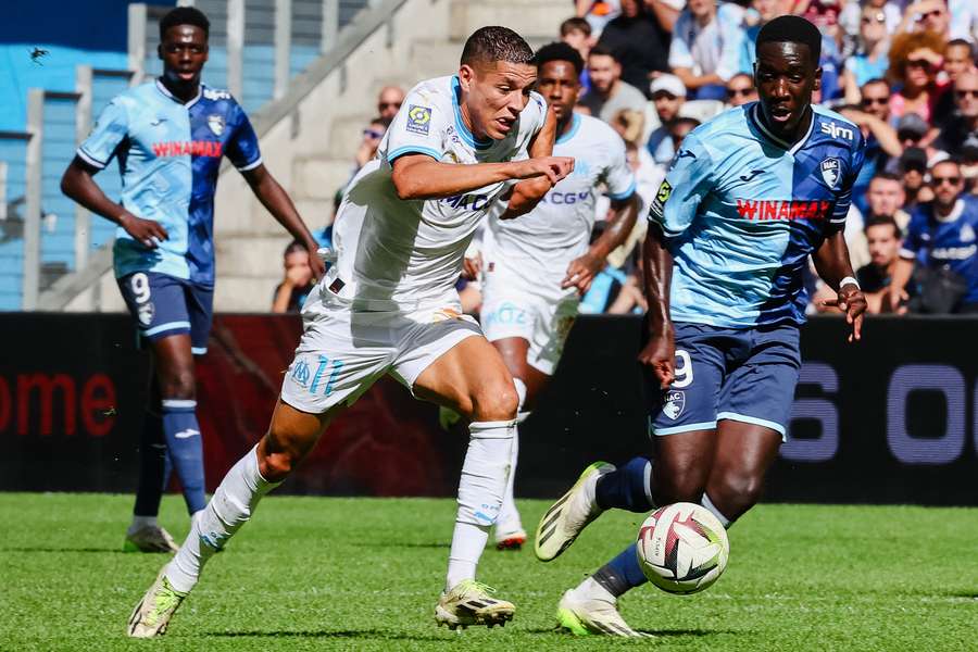 Amine Harit contre Le Havre. Amine Harit contre Le Havre.