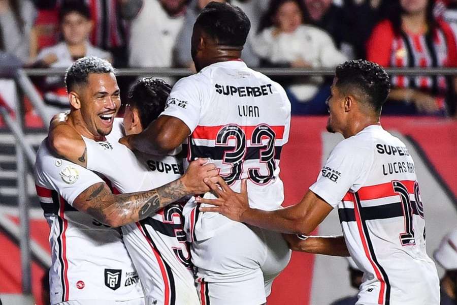 Luciano garantiu a vitória do São Paulo sobre o Juventude