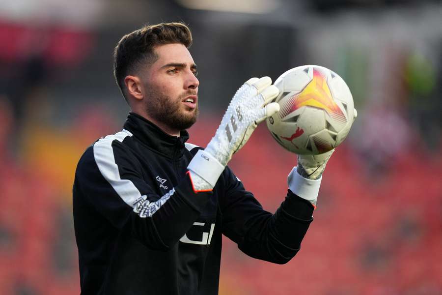 Luca Zidane, jugador del Granada