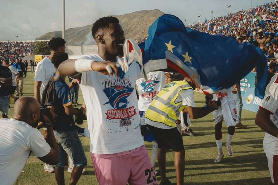 Bruno Varela celebrou apuramento histórico de Cabo Verde Bruno Varela celebrou apuramento histórico de Cabo Verde