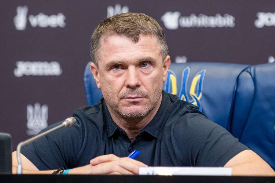 Sergiy Rebrov fue presentado el miércoles como seleccionador de Ucrania