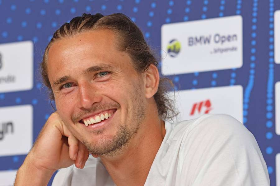 Alexander Zverev ist für München guter Dinge Alexander Zverev ist für München guter Dinge