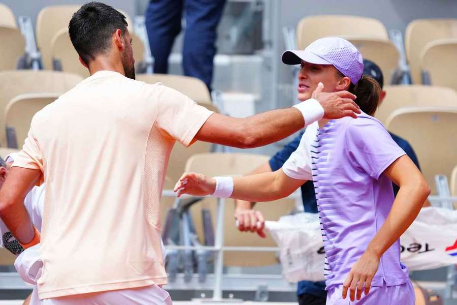 Djokovic and Swiatek have been handed a tough draw Djokovic and Swiatek have been handed a tough draw