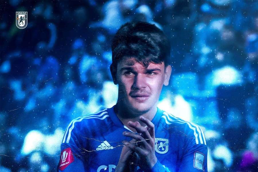 Fundașul Alexandru Iordache, noul jucător al FC U Craiova 1948