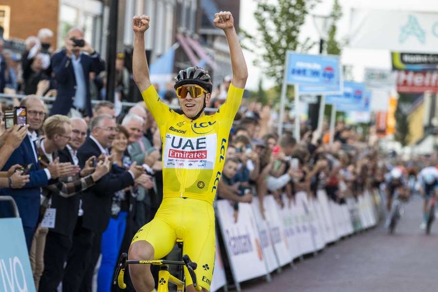 Pogacar won zondag de Tour de France