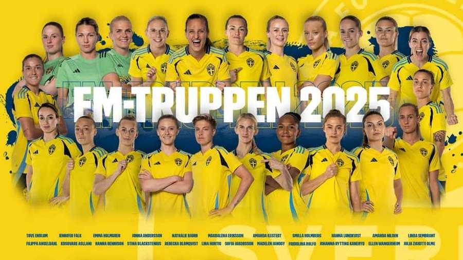 Sweden squad Sweden squad
