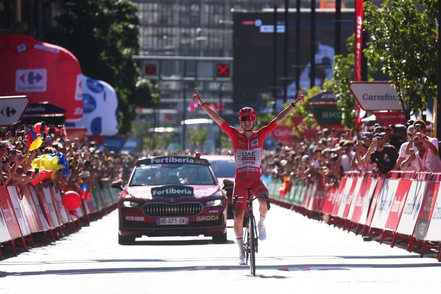 Pogacar hat die Spanien-Rundfahrt schon auf der vierten Etappe vorentschieden Pogacar hat die Spanien-Rundfahrt schon auf der vierten Etappe vorentschieden