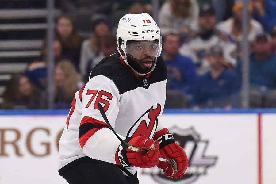 P.K. Subban v jednom zo zápasov NHL. Dokopy v zámorí odohral 834 stretnutí.