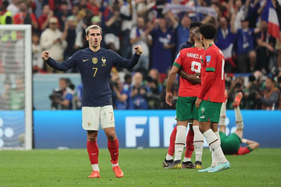 Griezmann elogiou caminhada de Marrocos, a Argentina e... Messi Griezmann elogiou caminhada de Marrocos, a Argentina e... Messi