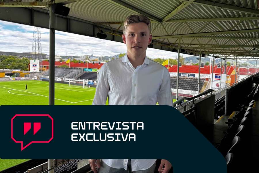 Jens Petter Hauge habló con Flashscore después de una sesión de entrenamiento