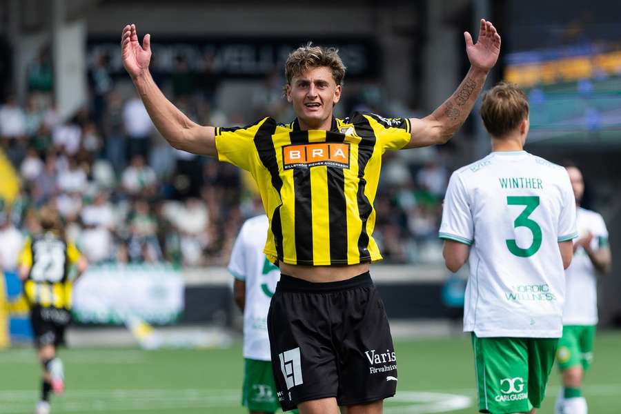 Silas Andersen marcou na vitória do Hacken sobre o Hammarby