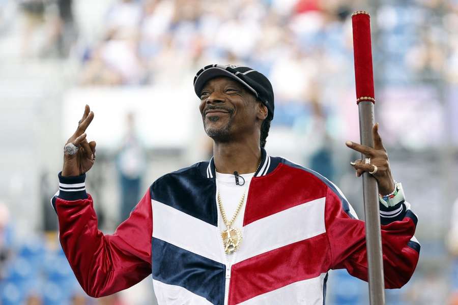 Snoop Dogg marcou presença no primeiro evento de breaking da história dos Jogos Olímpicos