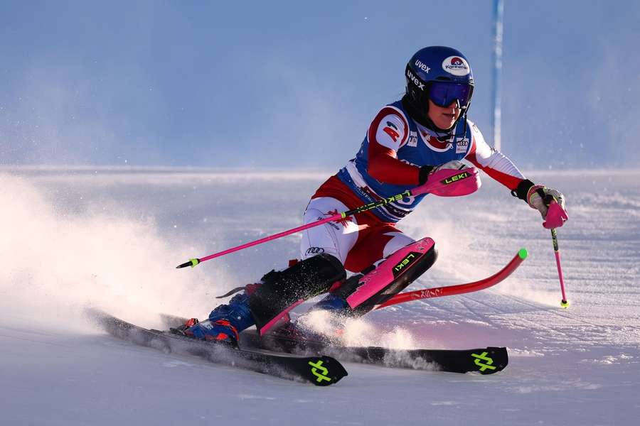 Katharina Truppe fuhr mit Platz 6 ein gutes Ergebnis ein