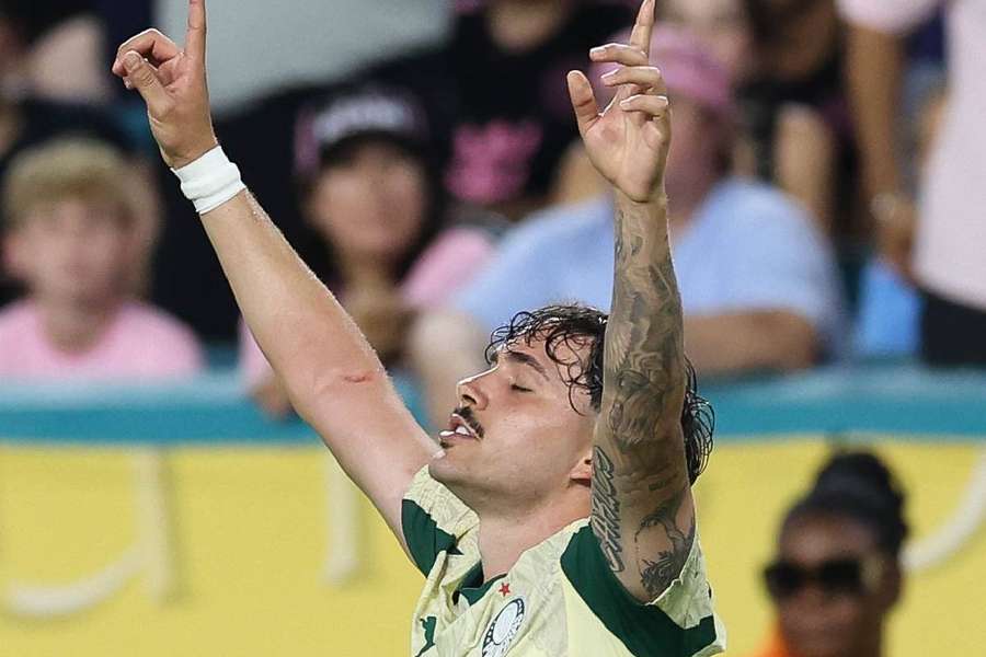 Il gol di Maurício ha portato in vantaggio il Palmeiras