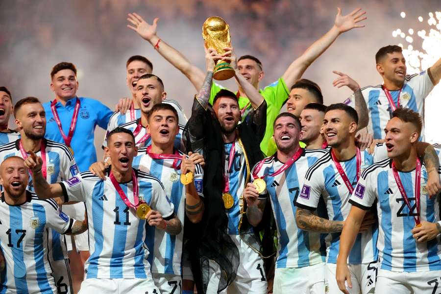 The reigning world champions - who face arch-rivals Brazil in Buenos Aires later on Tuesday - punched their ticket without kicking a ball 