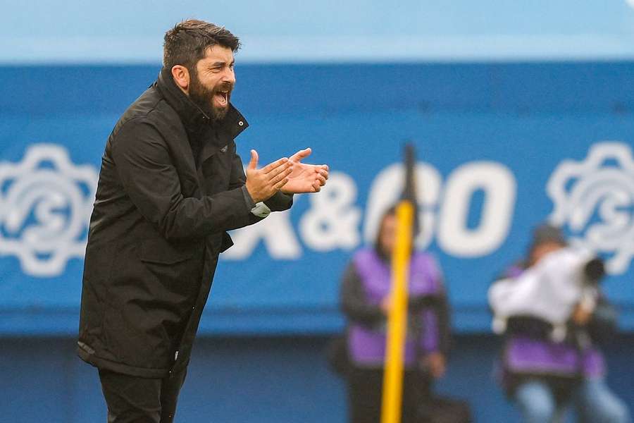 Luís Freire, treinador do Vitória SC  