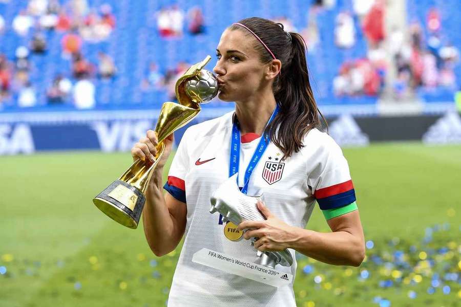 Alex Morgan é bicampeã mundial pelos Estados Unidos