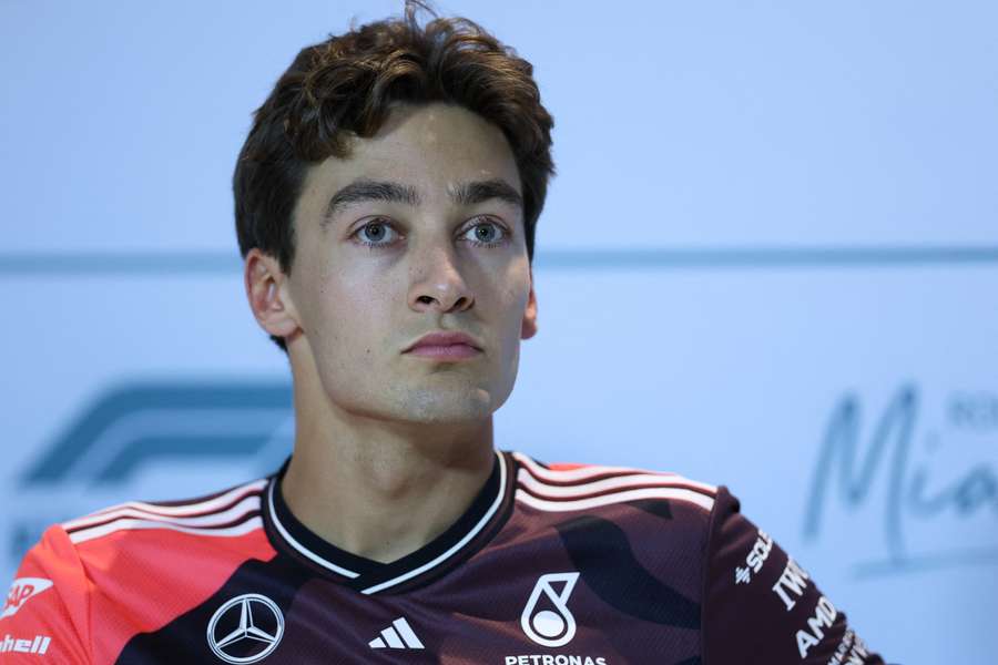 George Russell vor dem Formel 1 GP Miami 2025