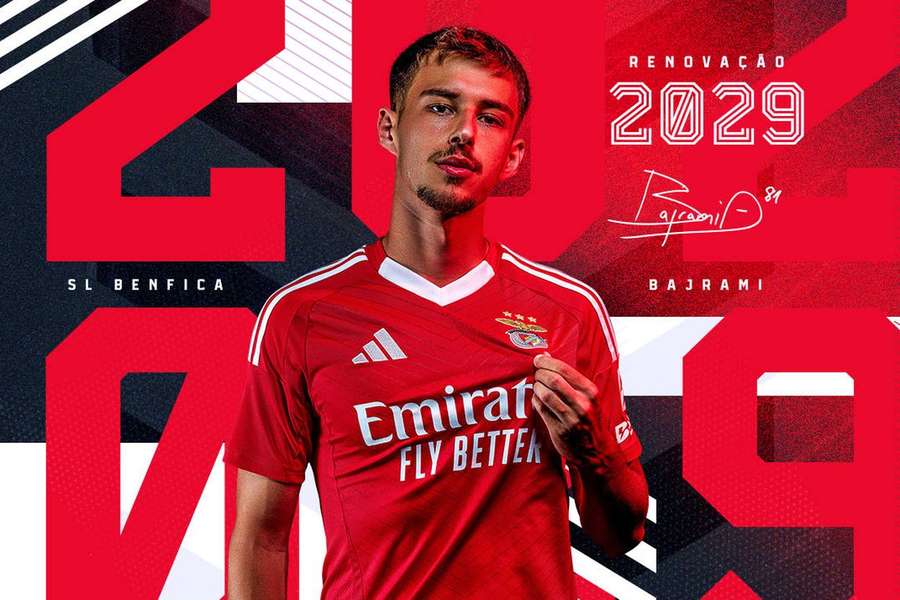 Adrian Bajrami renovou até 2029