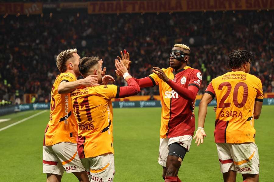 Galatasaray were not at their best but had enough to claim the win