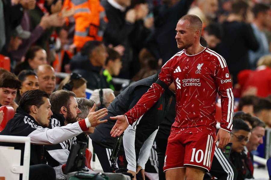 Liverpool midfielder Alexis Mac Allister. Liverpool midfielder Alexis Mac Allister.