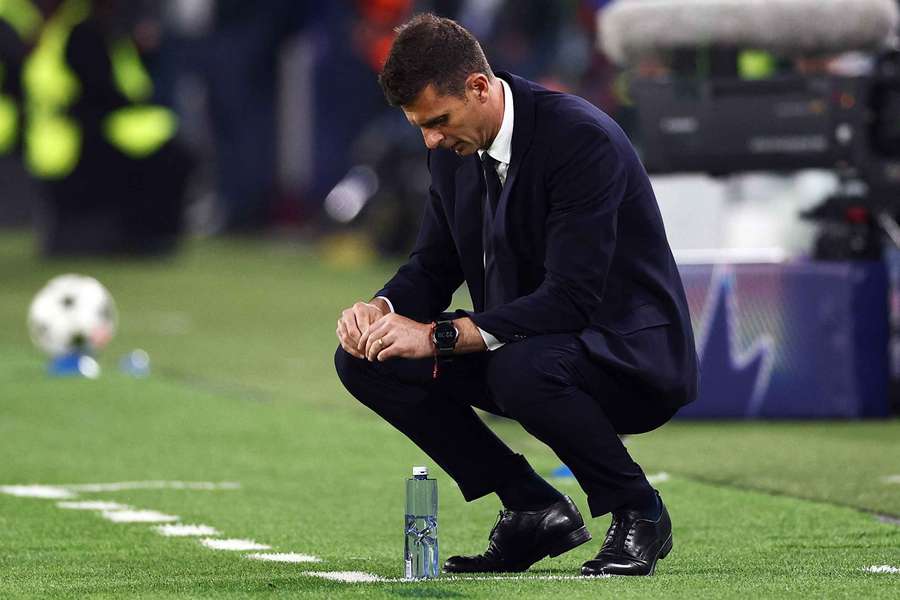 Thiago Motta lost his first game as Juve boss in midweek