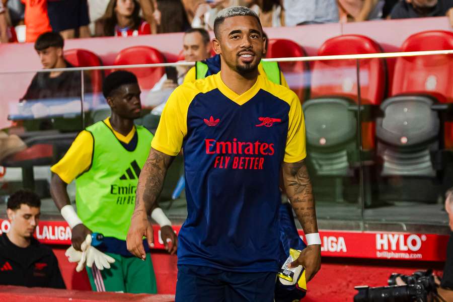 Gabriel Jesus sigue de momento en el Arsenal